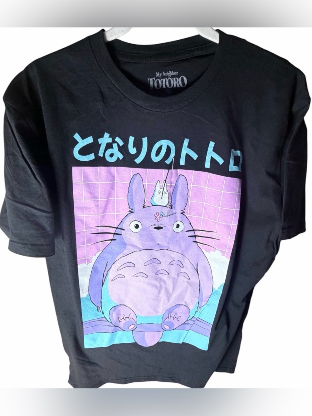 Studio Ghibli My Neighbor Totoro T Shirt Black